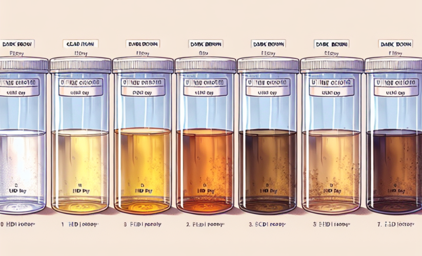 Die 7 wichtigsten Urinfarben und ihre Bedeutungen