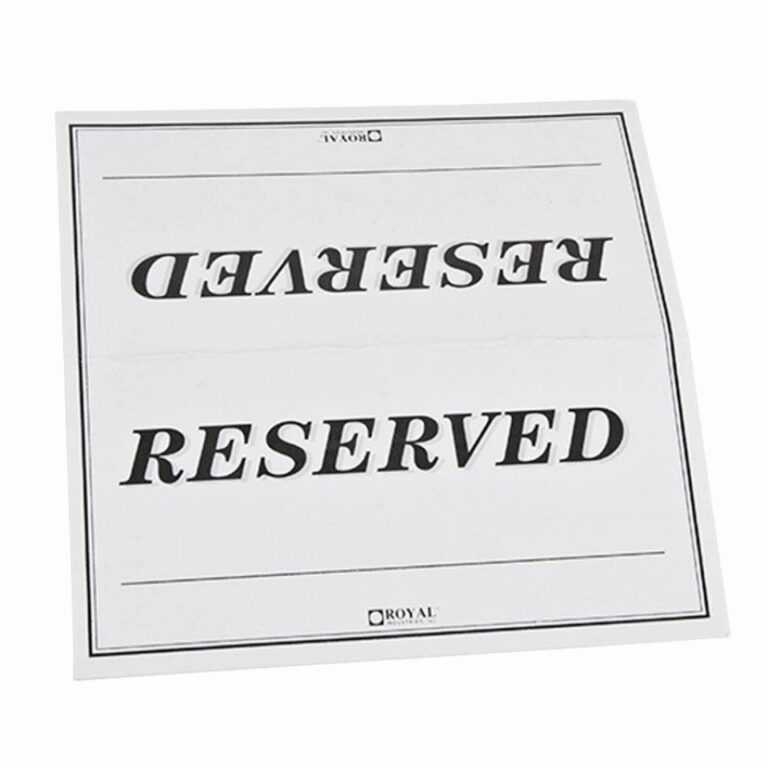 001 Free Printable Reserved Signs Template Unusual Ideas Within 