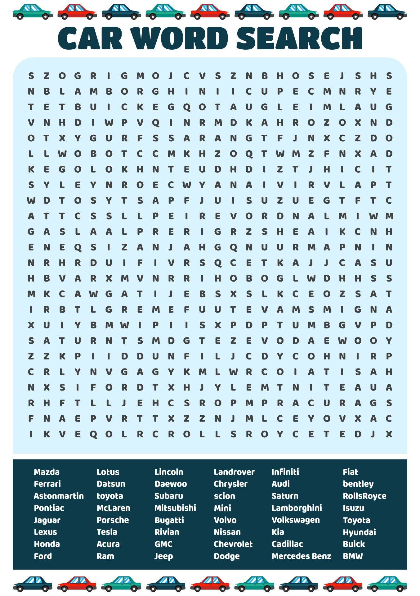 10 Best Super Hard Word Searches Printable PDF For Free At Printablee