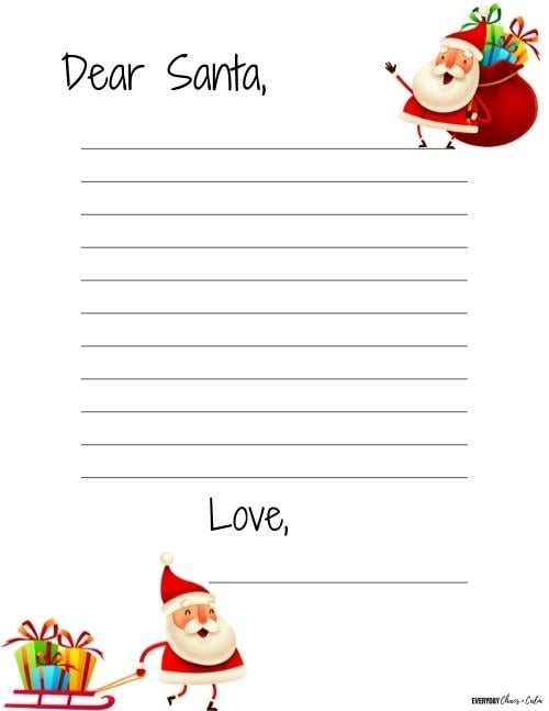 14 Free Printable Christmas Lists PDF Download 
