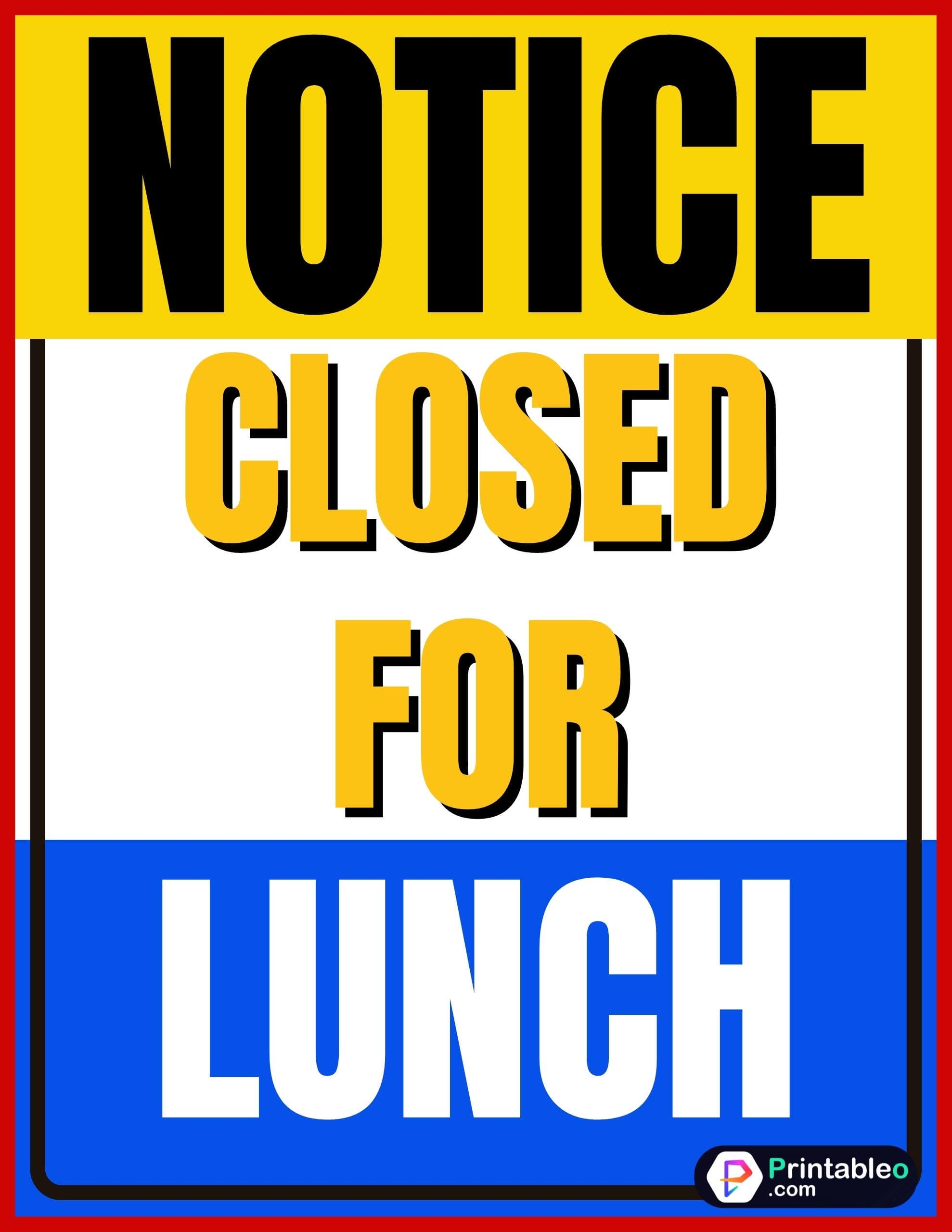 25 Printable Out To Lunch Sign Download FREE PDFs