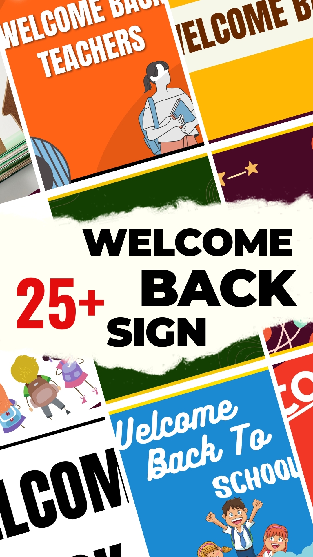 25 Welcome Back Sign Download FREE Printable PDFs