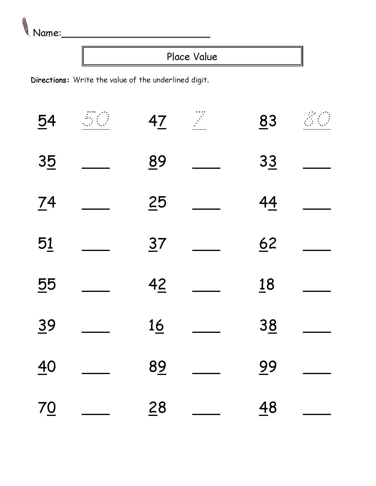 2nd Grade Math Worksheets Printable Printable Worksheets