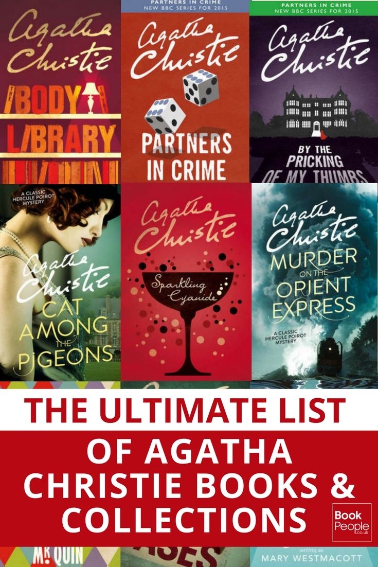 Agatha Christie Books In Order Printable List Printable And Enjoyable 