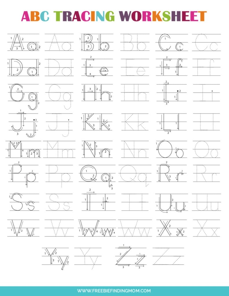 Alphabet Worksheets Download Free Printables Worksheets Library