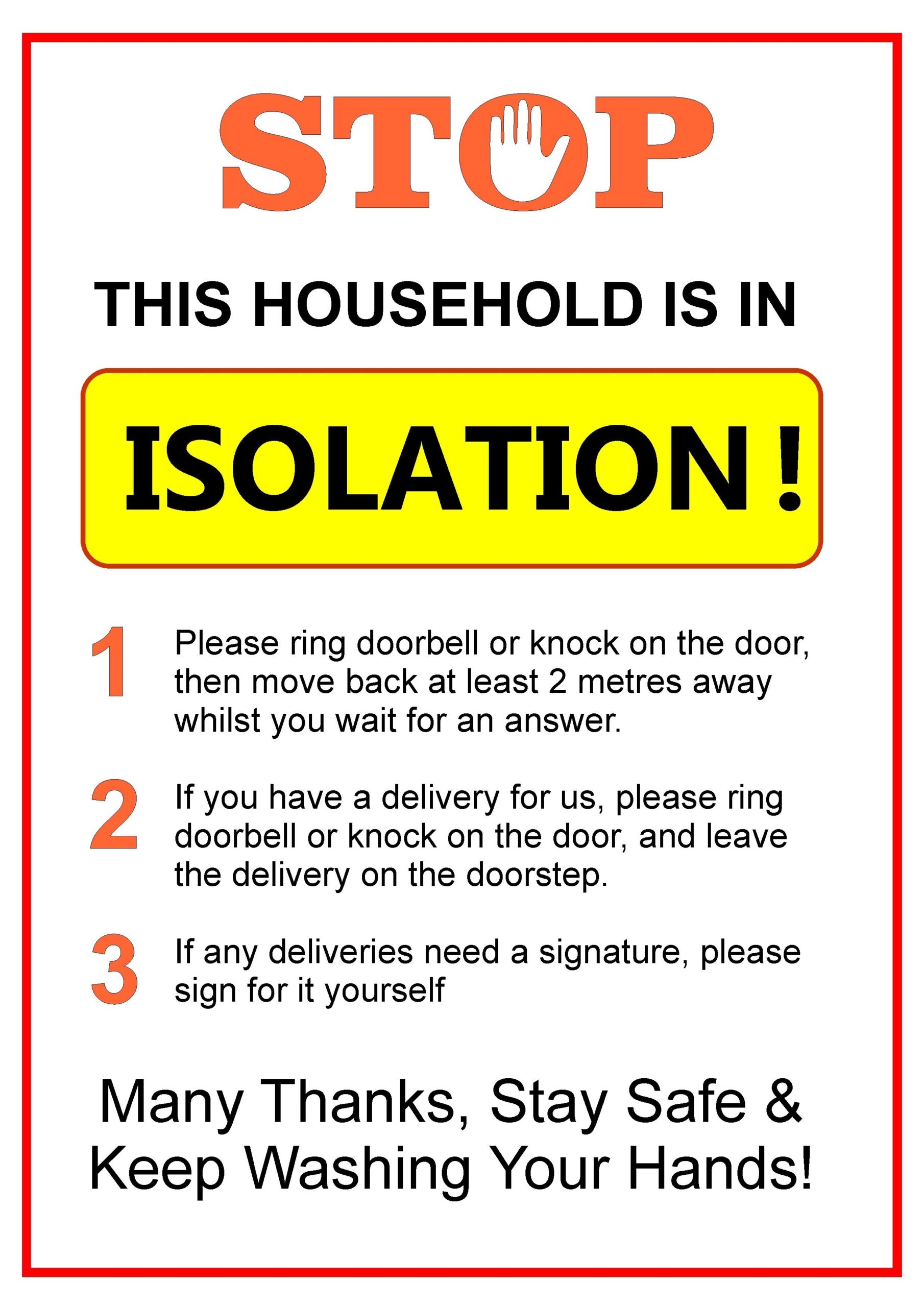 Cdc Isolation Signs Printable Prntbl concejomunicipaldechinu gov co