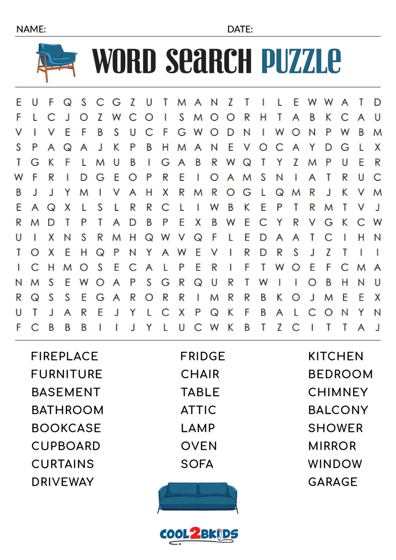 Challenging Printable Word Searches Word Search Printable