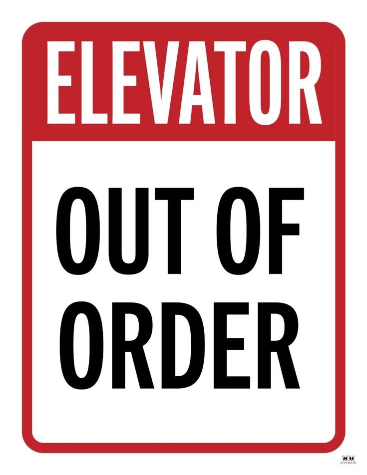 Choose From 25 Unique Printable Out Of Order Signs For A Wide Variety 