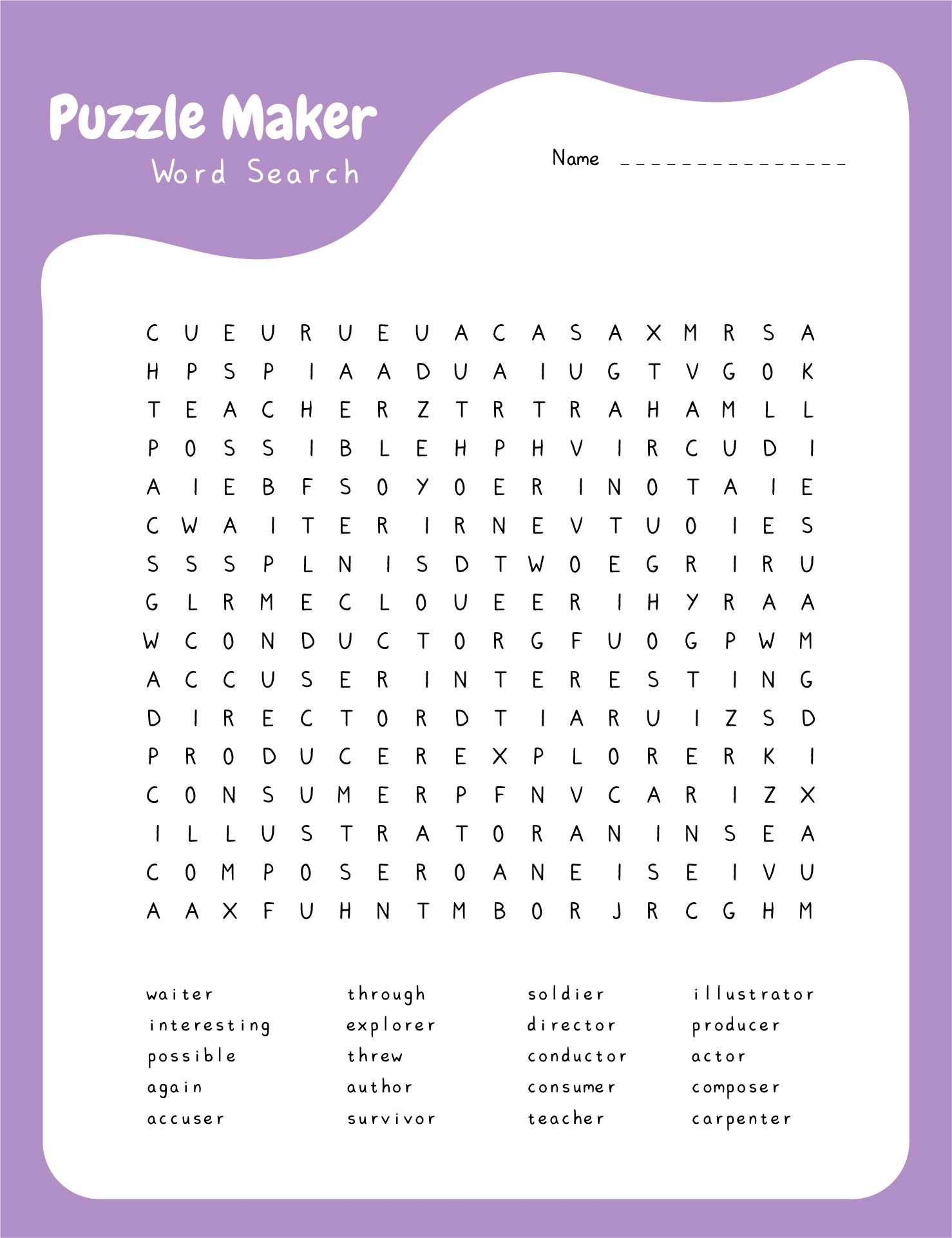 Create Word Search Puzzles 11 Free PDF Printables Printablee