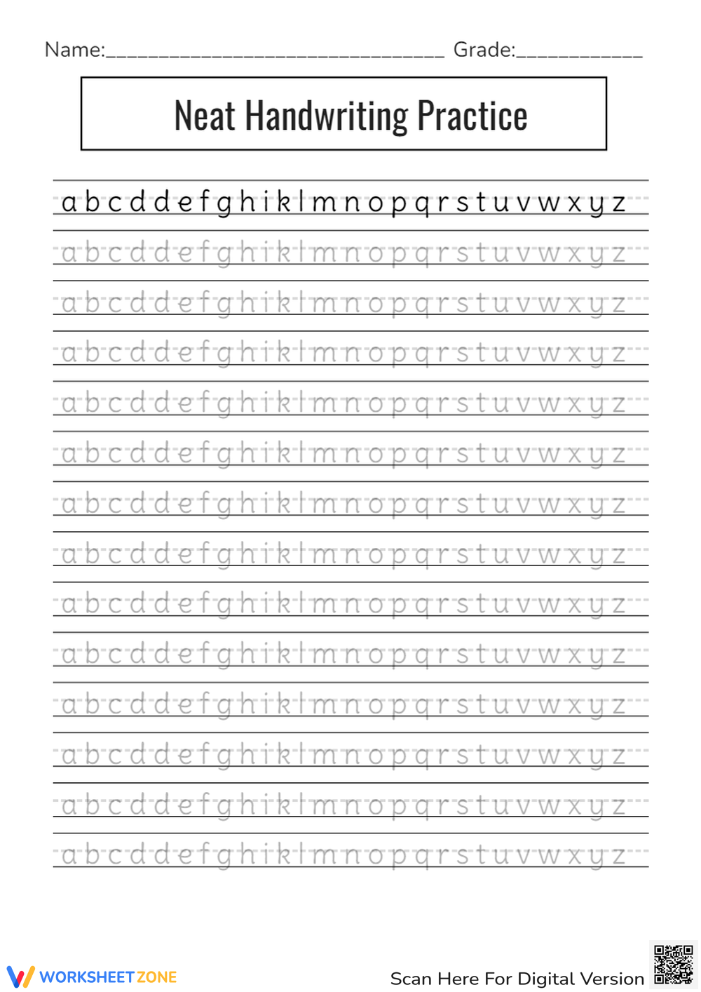 Cursive Handwriting Worksheets HandwritingPractice Worksheets 