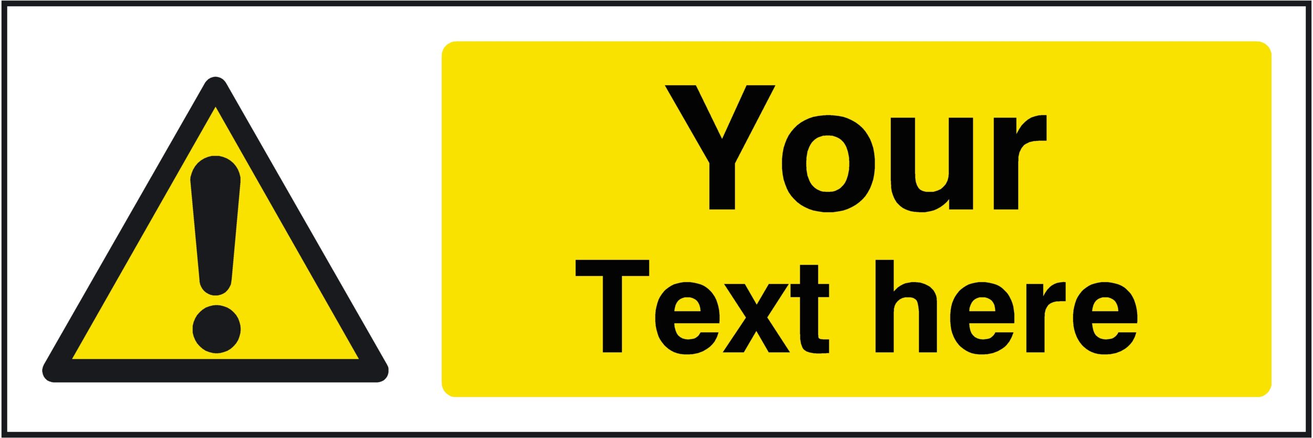 Custom Printable Signs