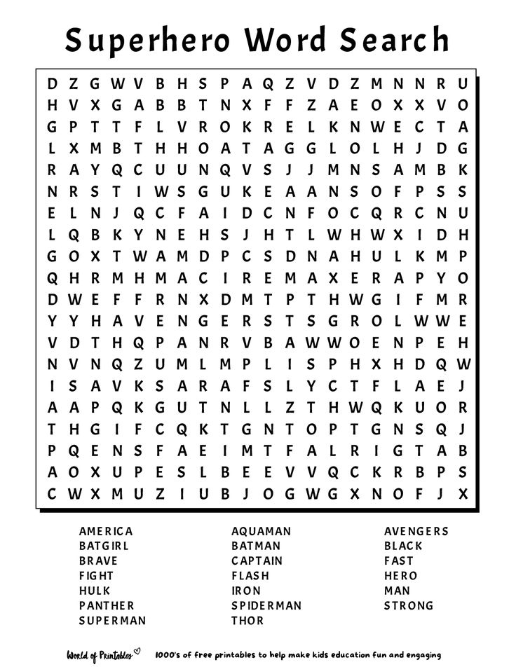 Discover The Endless Fun Of Free Printable Word Finds Printable 