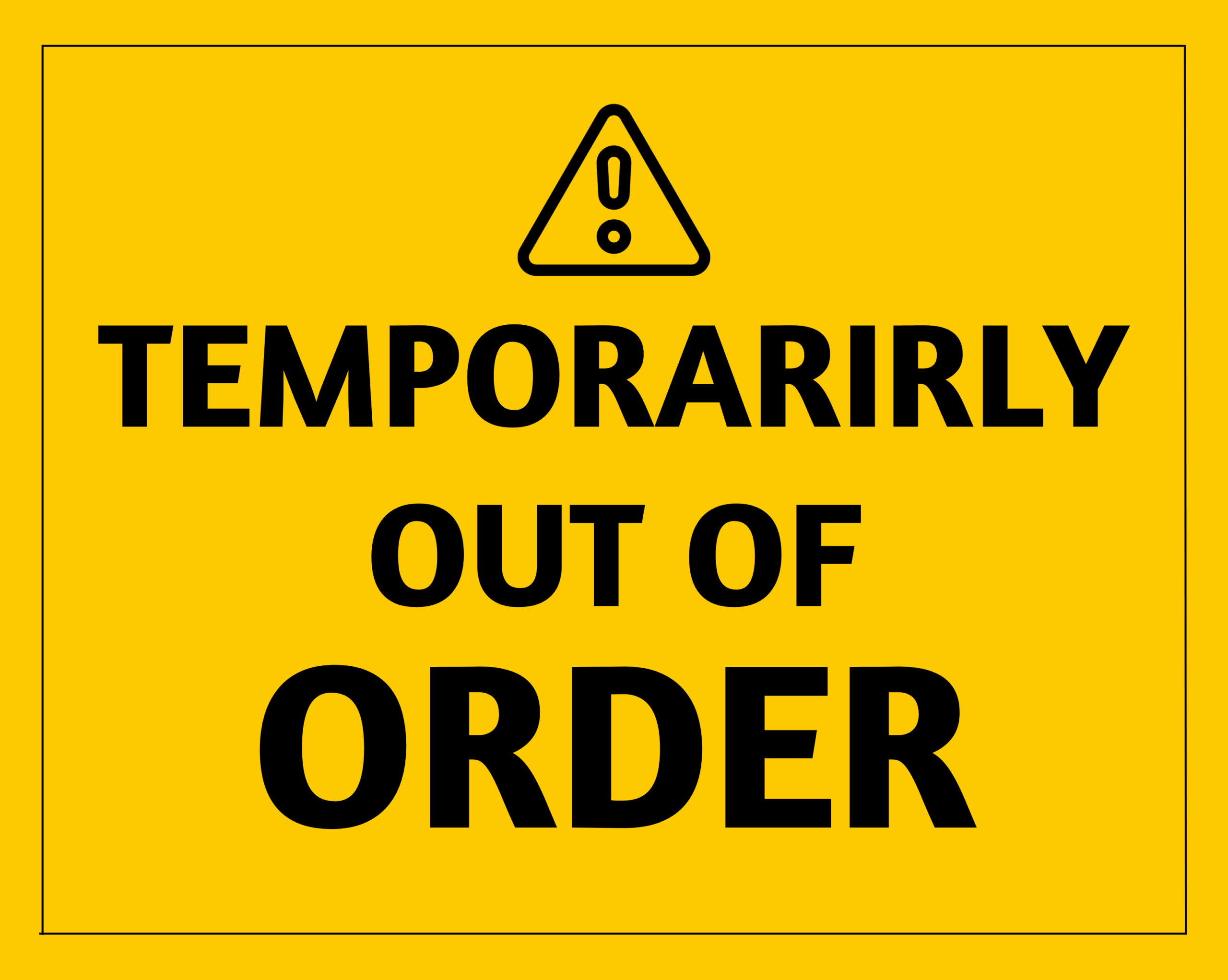 Download Printable Out Of Order Signs Printerfriendly