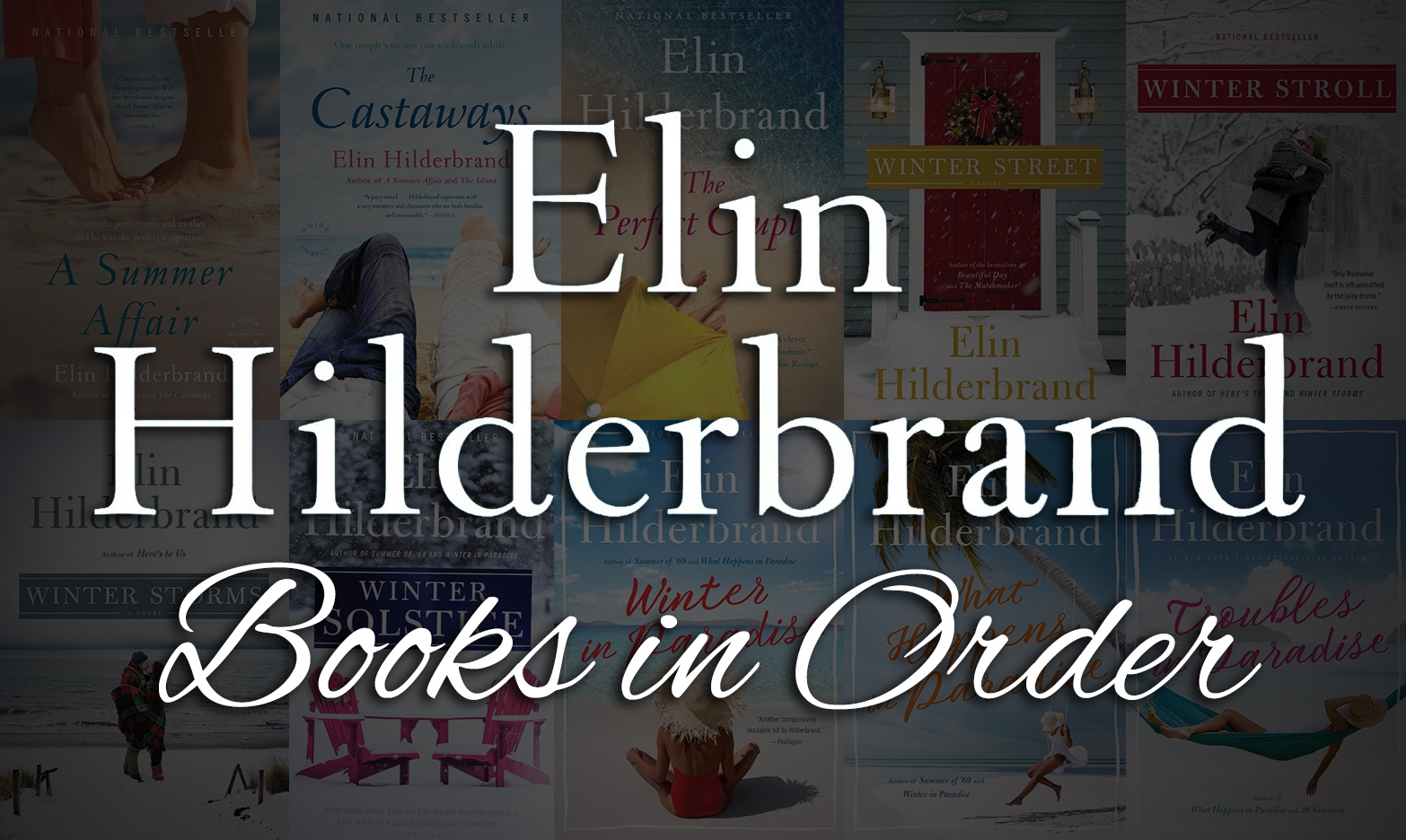 Elin Hilderbrand Books In Order Printable List Dev onallcylinders