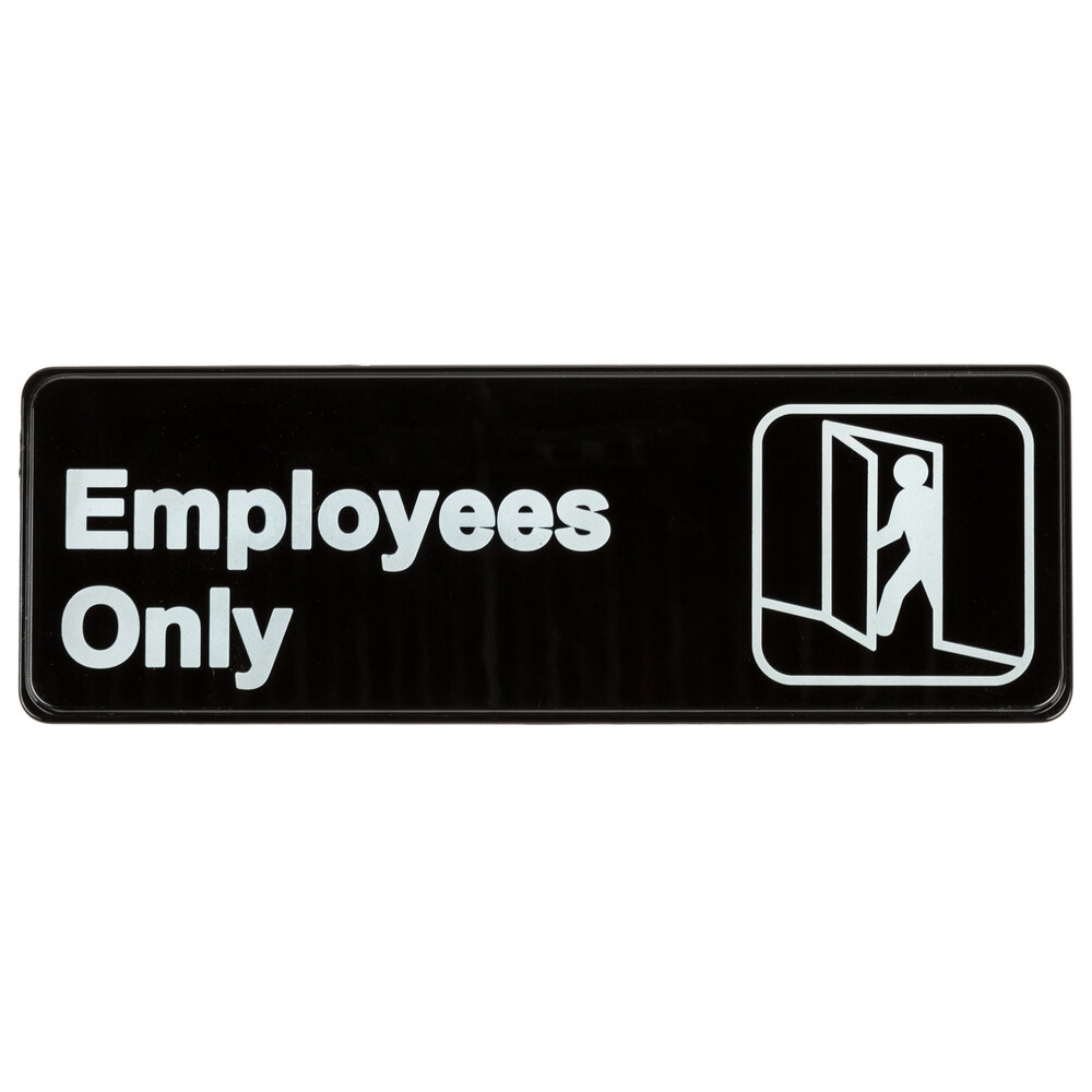 Employees Only Sign Printable