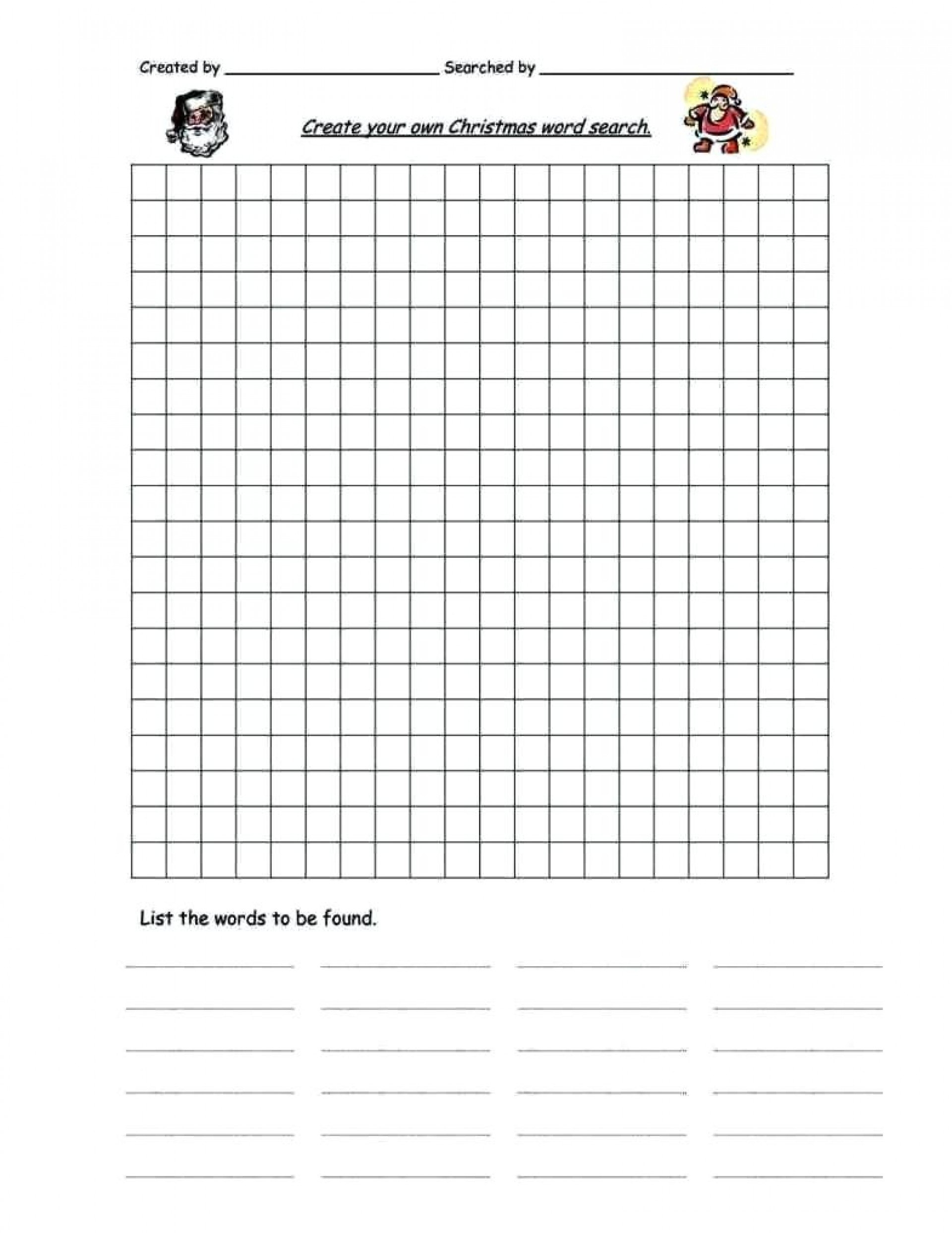 Exceptional Blank Word Search Printable Free Puzzles Find Sheet Within 