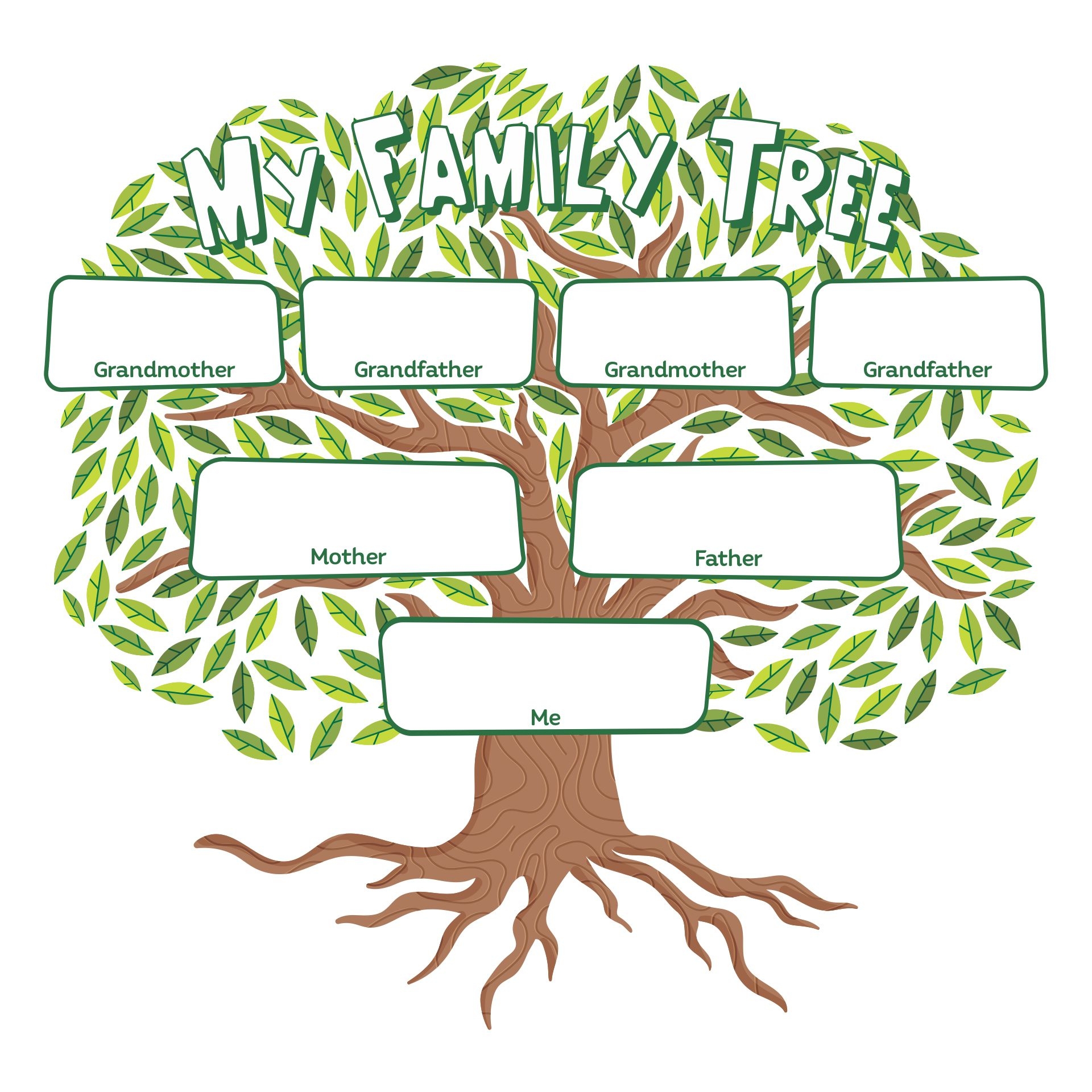Family Tree Worksheet Printable Peggy Worksheets