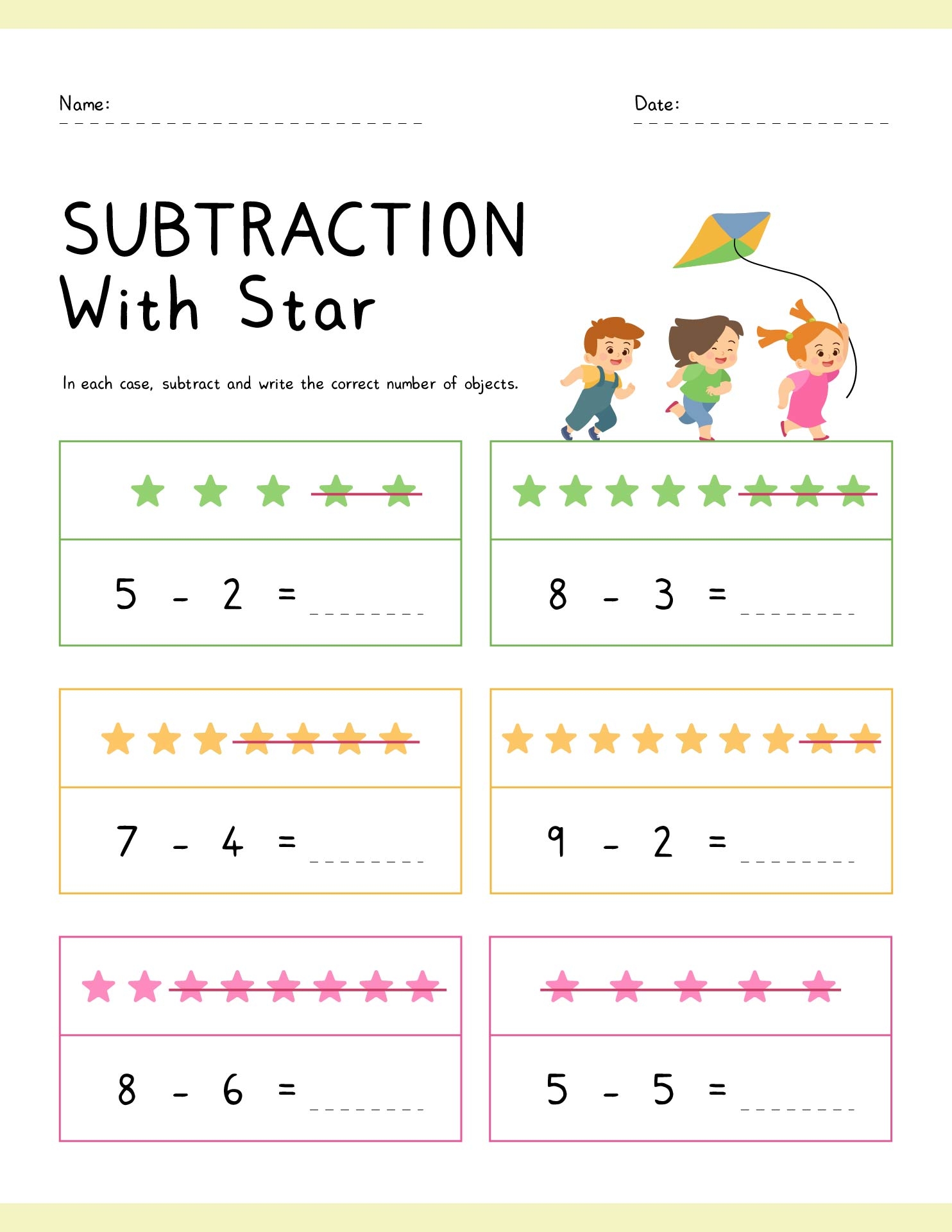 First Grade Math Worksheets Printable