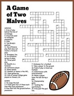 Football Word Search