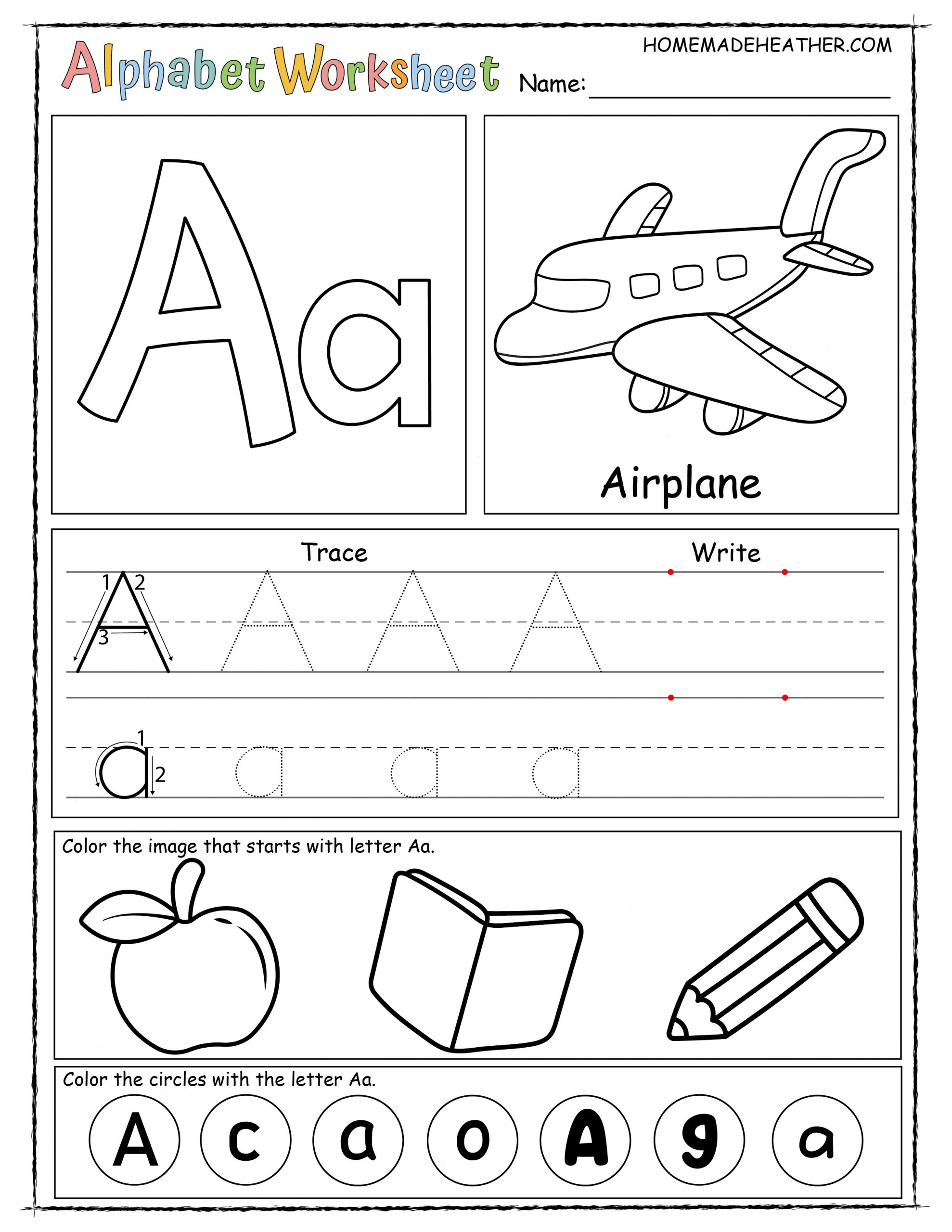Free Free Printable Alphabet Writing Worksheets Download Free Free