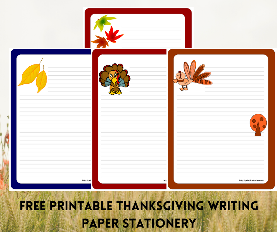 Free Free Printable Thanksgiving Stationery Download Free Free 