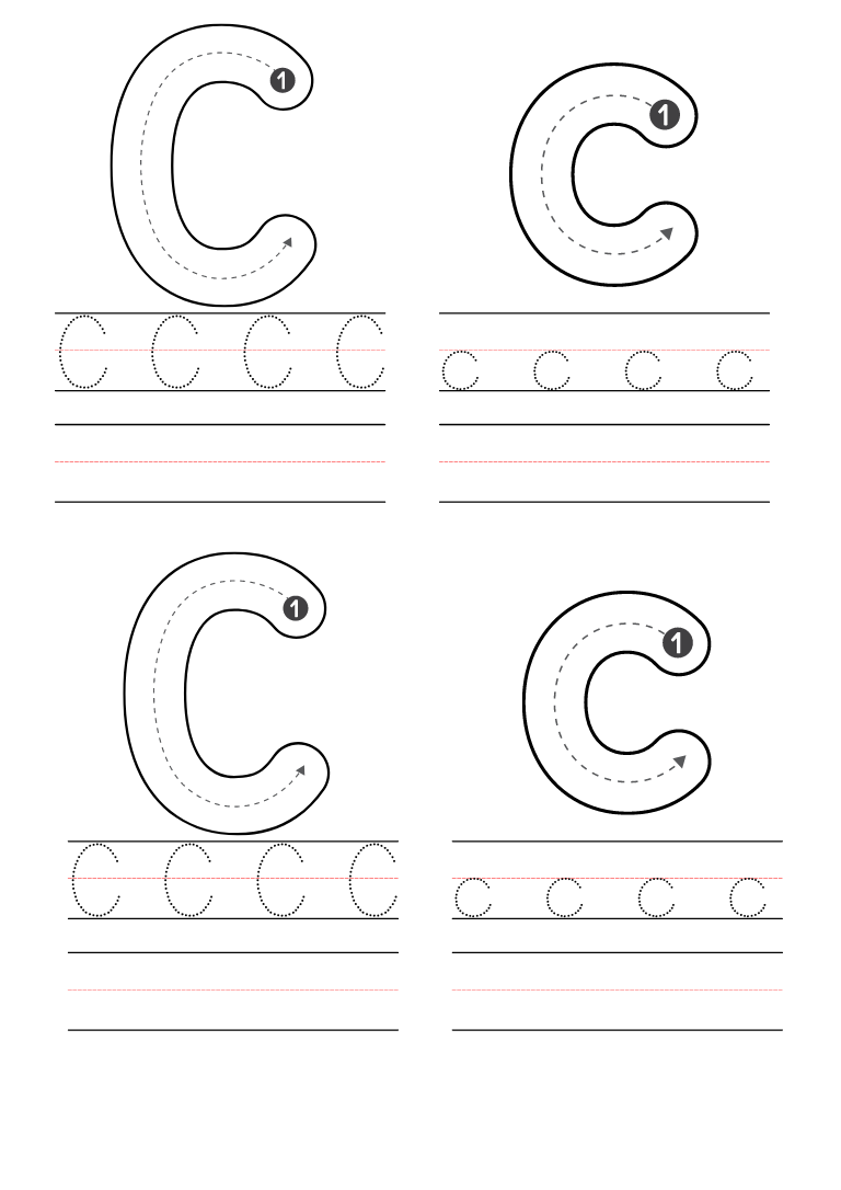 Free Letter C Phonics Worksheet For Preschool Beginning Sounds 