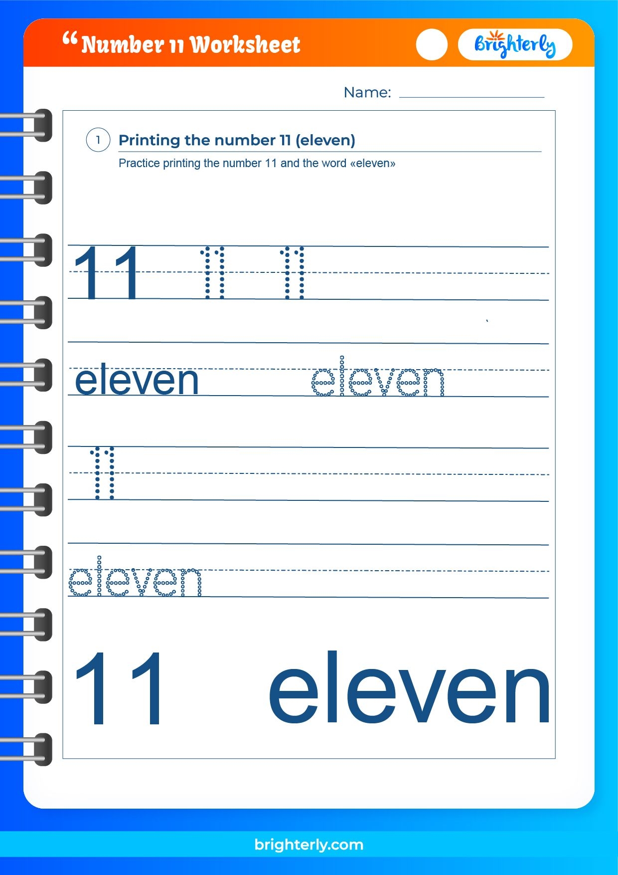 Free Preschool Number 11 Worksheets Printable Pdf Vrogue co