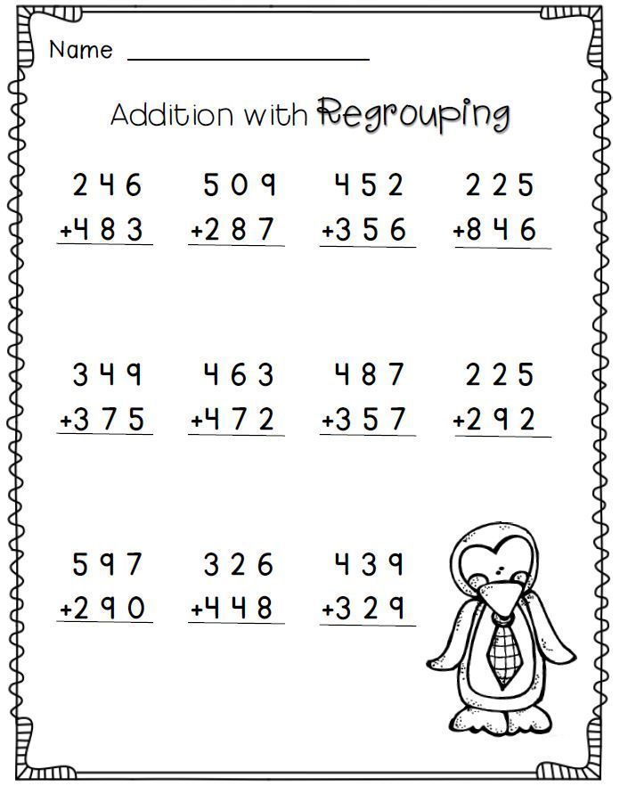 Free Printable 2nd Grade Math Worksheets Printable Worksheets
