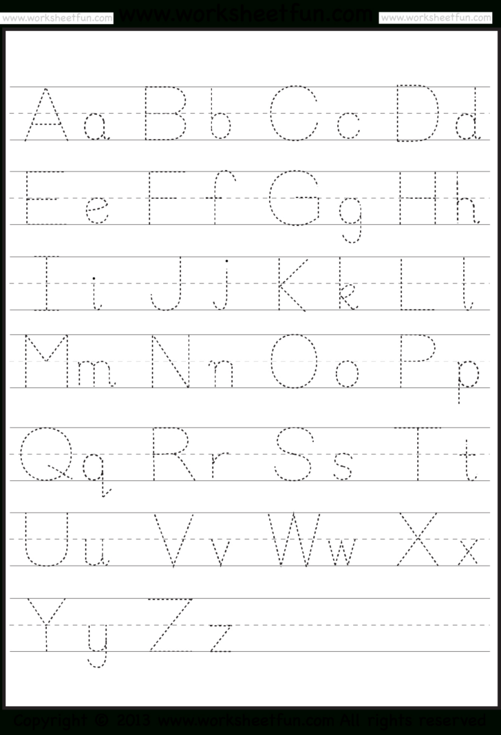 Free Printable Abc Tracing Pages Tracing Worksheets