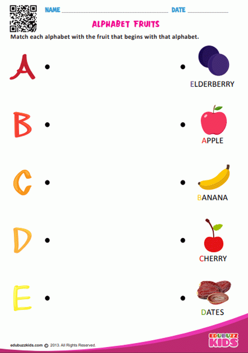 Free Printable Alphabet Matching Worksheets For Preschool