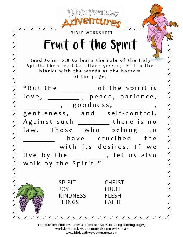Free Printable Childrens Bible Lessons Worksheets Free Printable