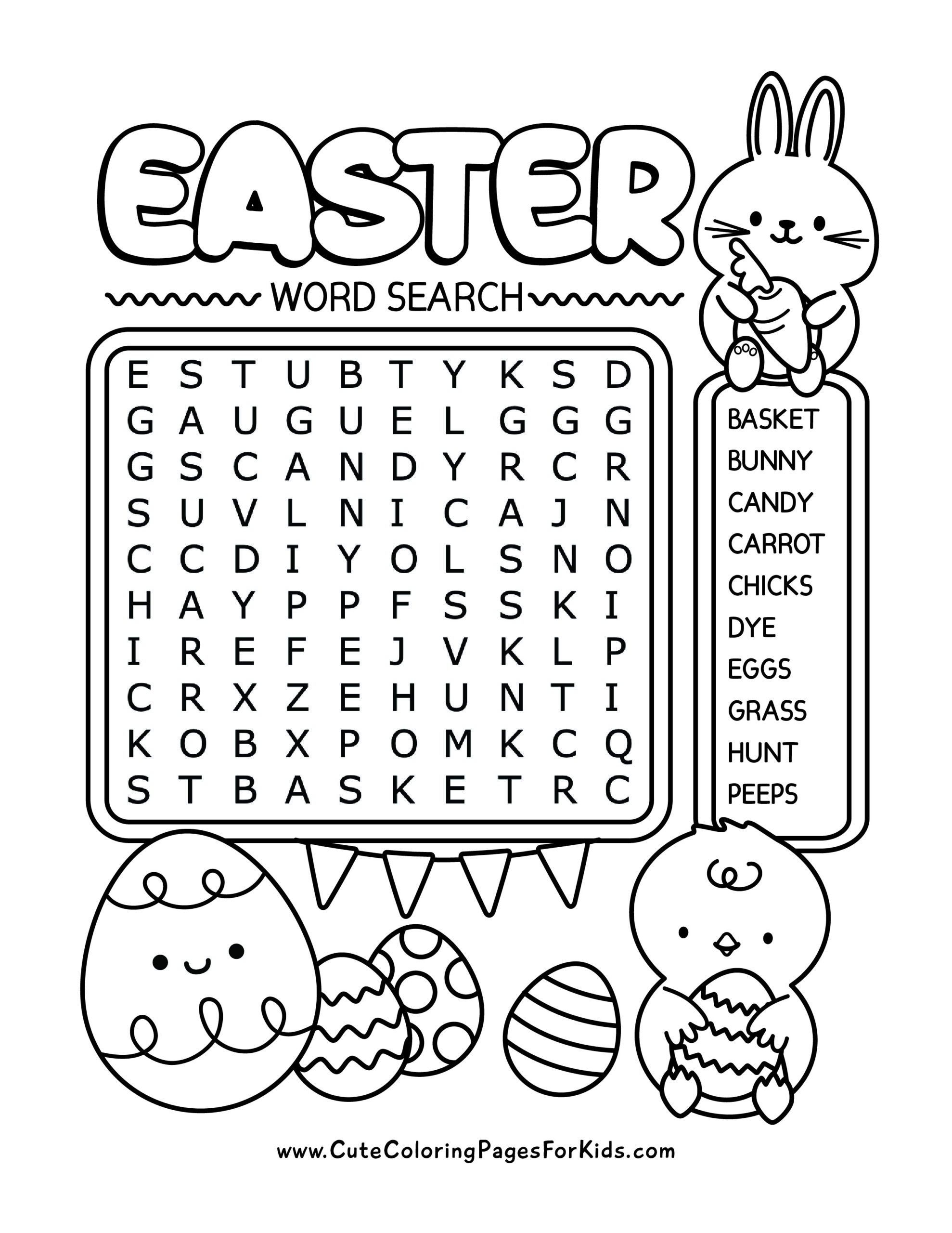 Free Printable Easter Hidden Picture Puzzles Download Free Printable 