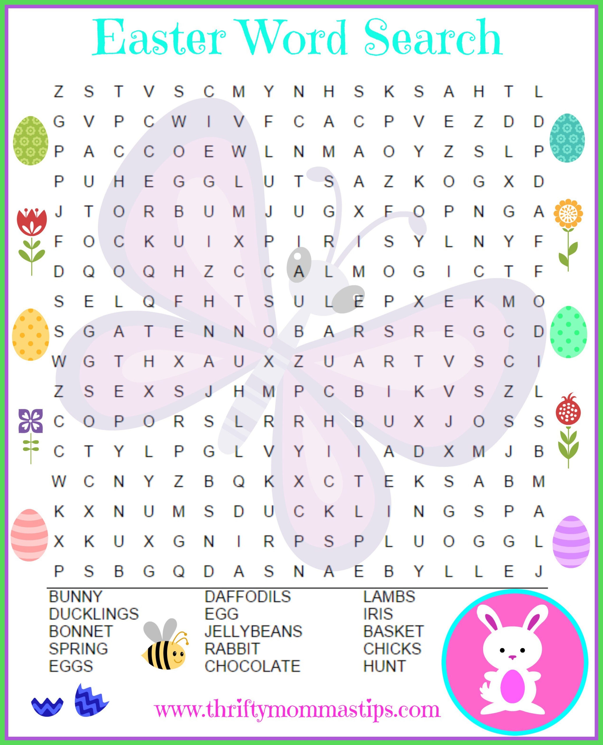 Free Printable Easter Puzzles For Adults Fanny Printable