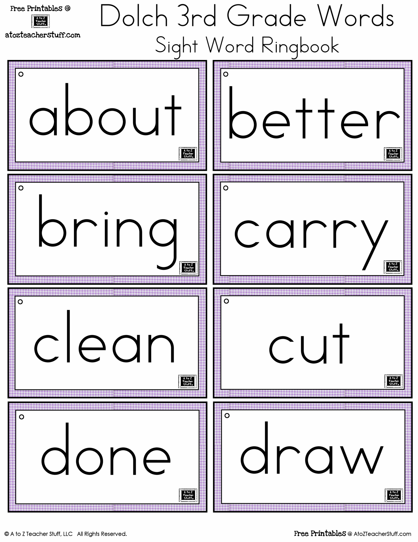 Free Printable First Grade Sight Words Worksheets Lexia 39 s Blog