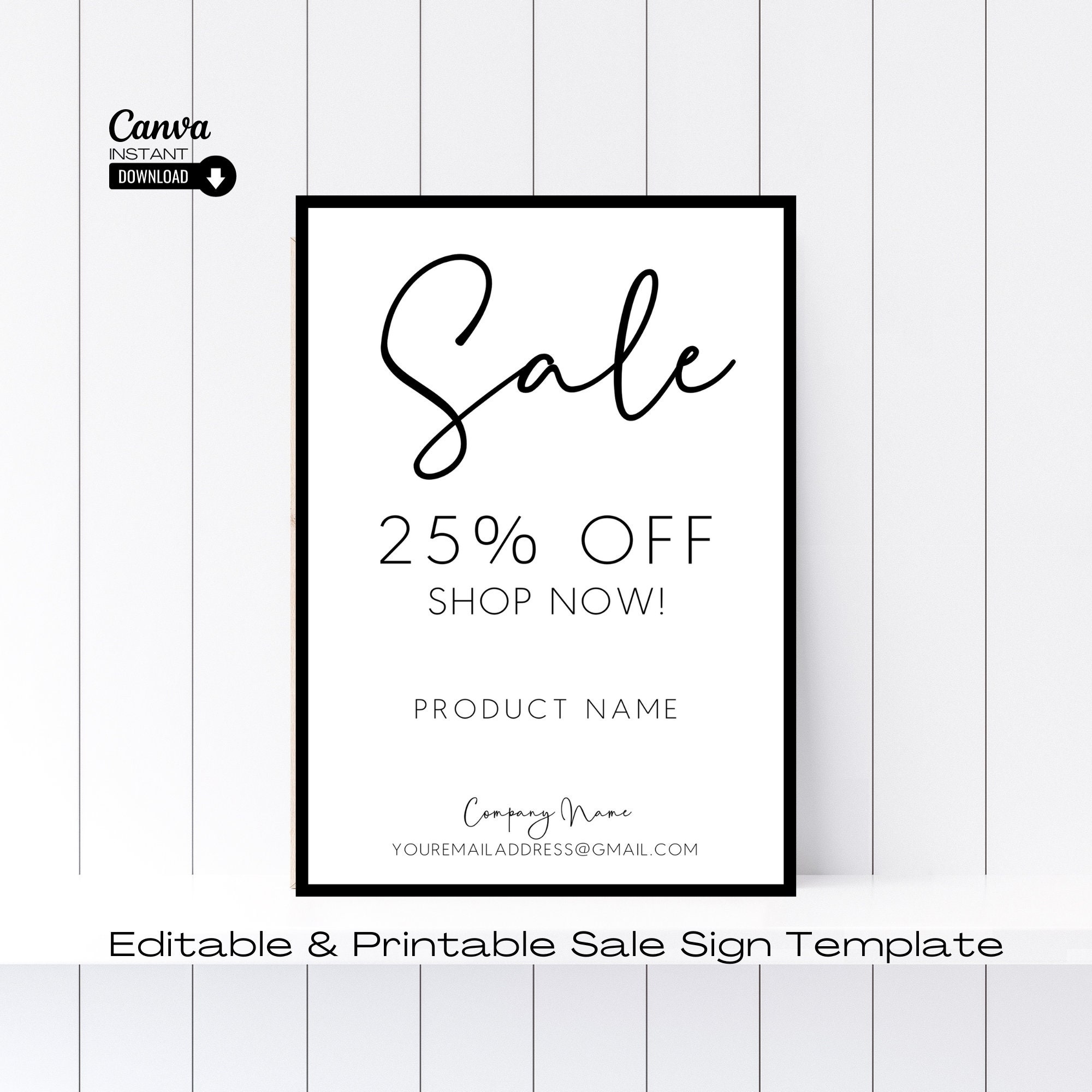 FREE Printable Garage Sale Signs EDITABLE A Country Girls Life 