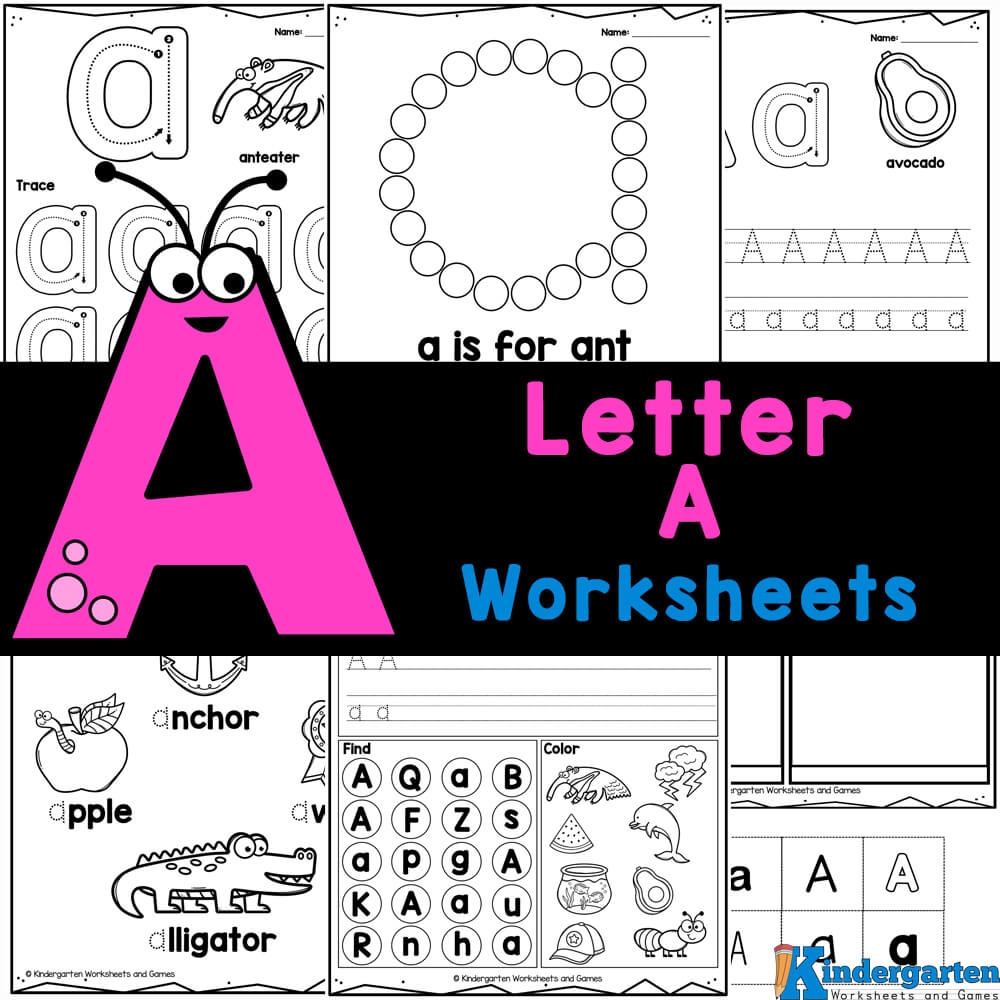 Free Printable Kindergarten Letter Recognition Worksheets Infoupdate