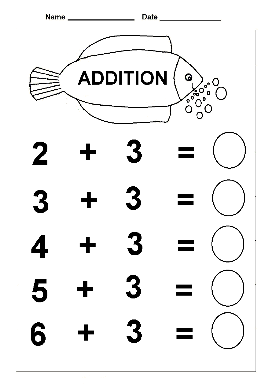 Free Printable Kindergarten Math Worksheets All About Me Worksheets