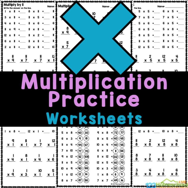 Free Printable Multiplication Worksheets 1 12 With Answers Free