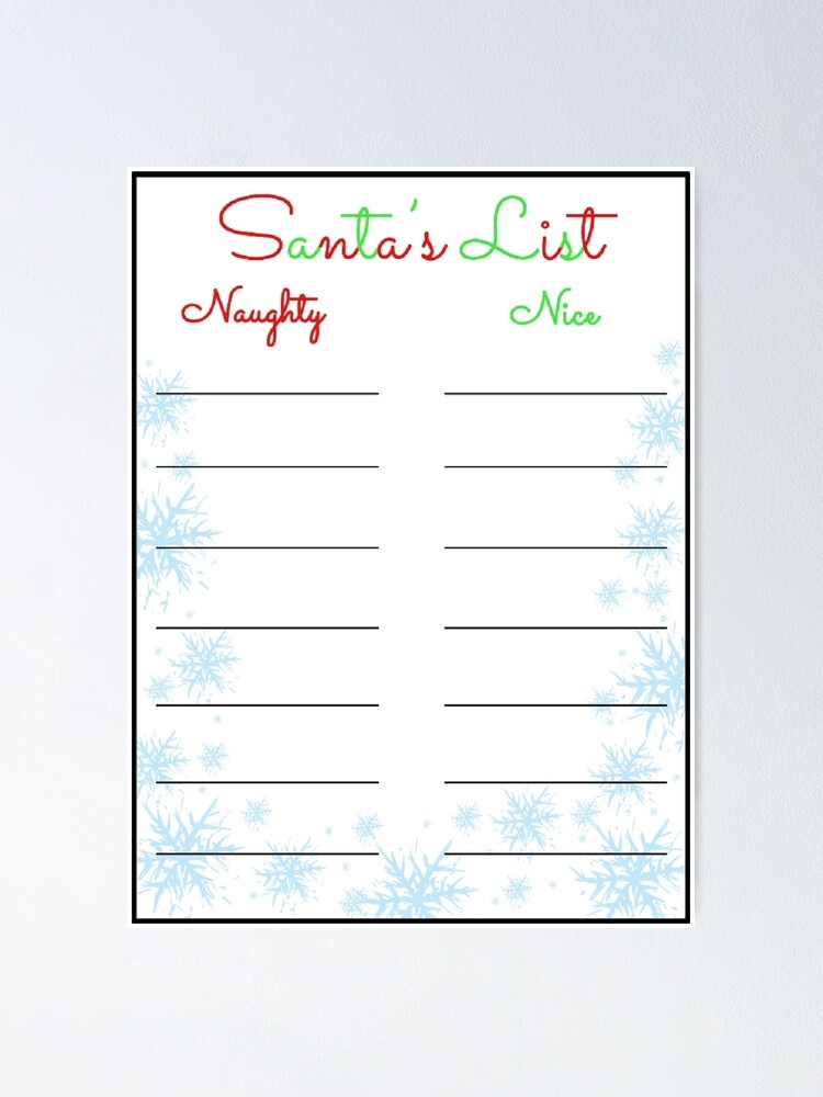 Free Printable Naughty And Nice List Certificates The Quiet Grove 