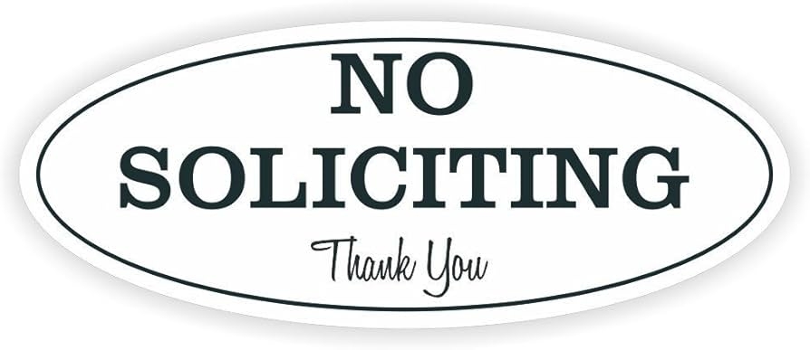 Free Printable No Soliciting Signs Download Free Printable No 