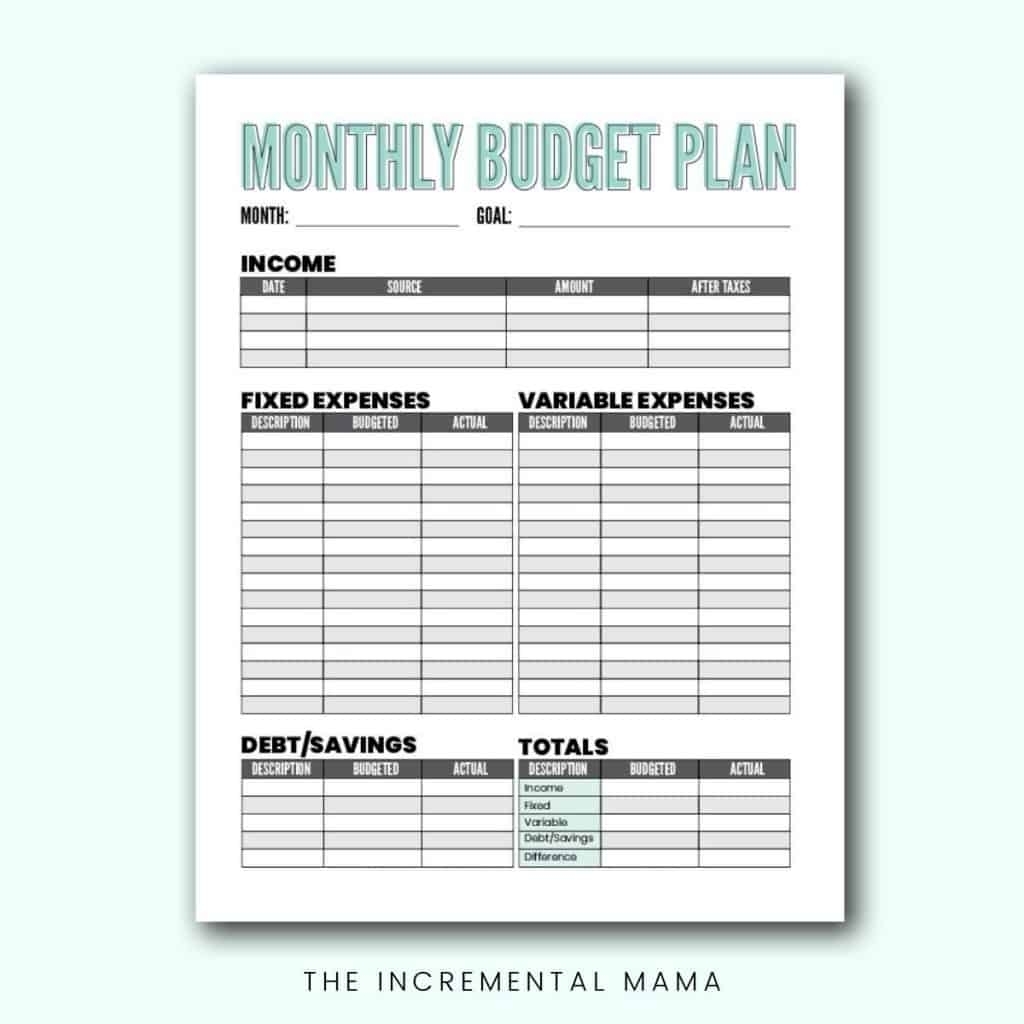 Free Printable Printable Budget Worksheet Pdf Printable Worksheets