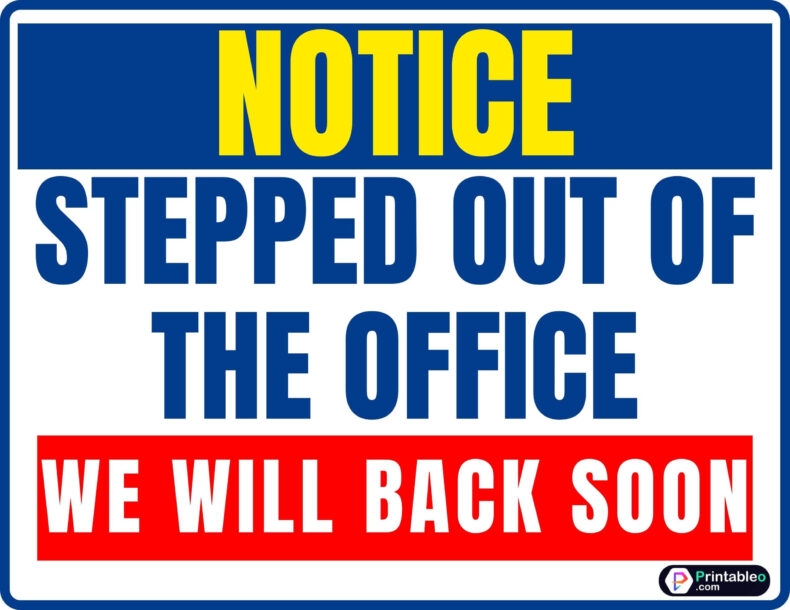 Free Printable Signs For The Office 49 OFF