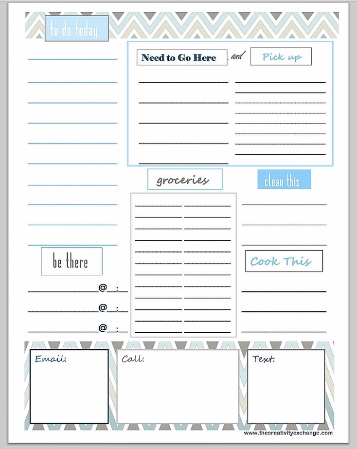 Free Printable To Do Lists To Get Organized Free Templates Printable
