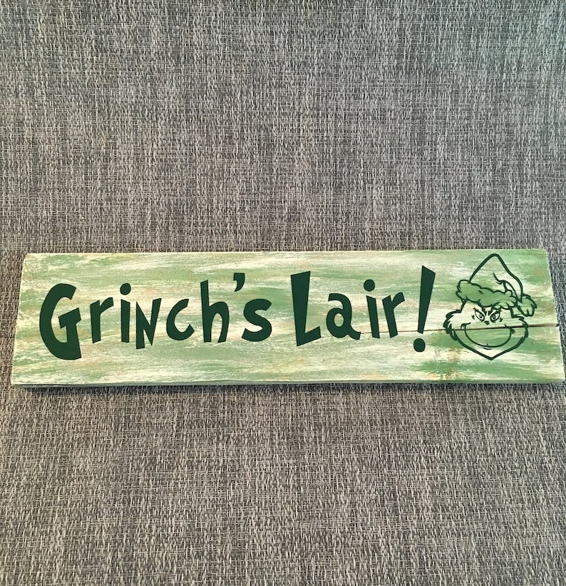 Grinch 39 s Lair Sign Printable