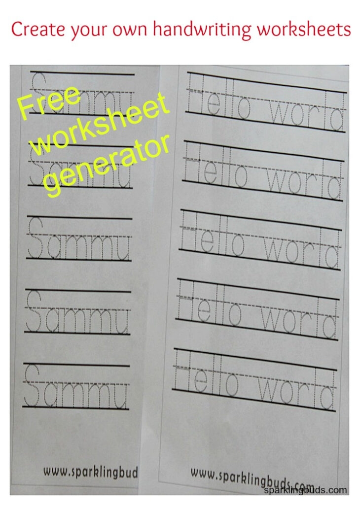 Handwriting Without Tears Worksheets Free Printables Handwriting 