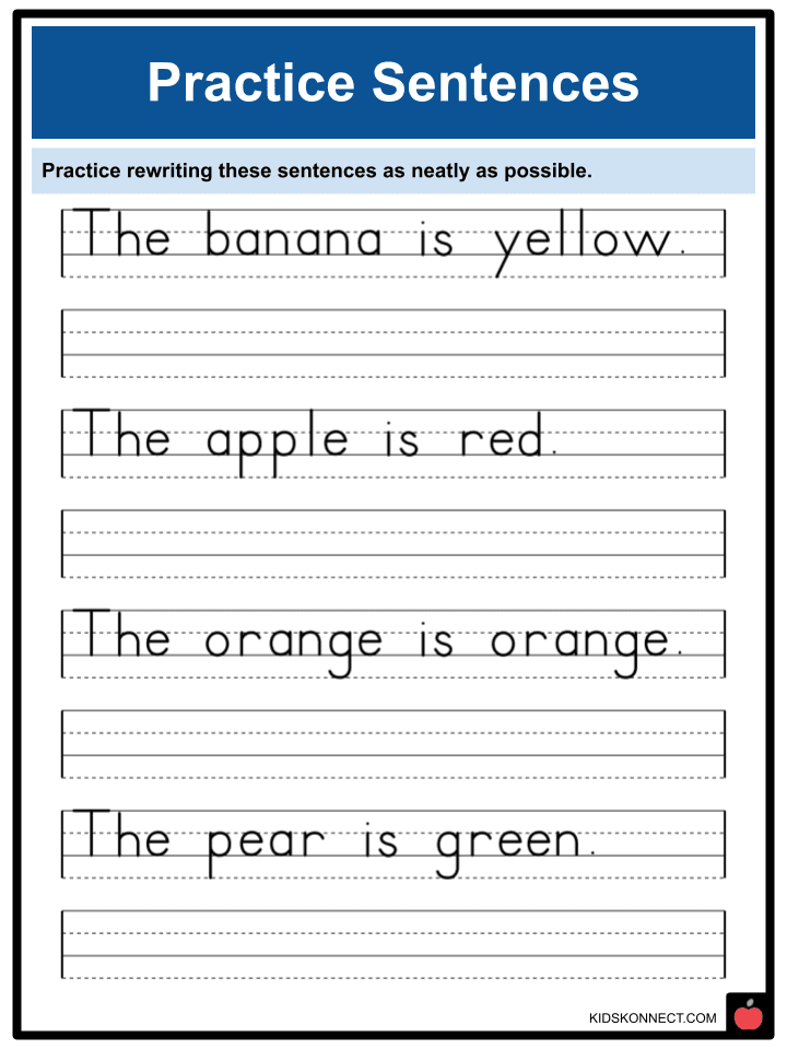 Handwriting Worksheets For Kids KidsKonnect Worksheets Library