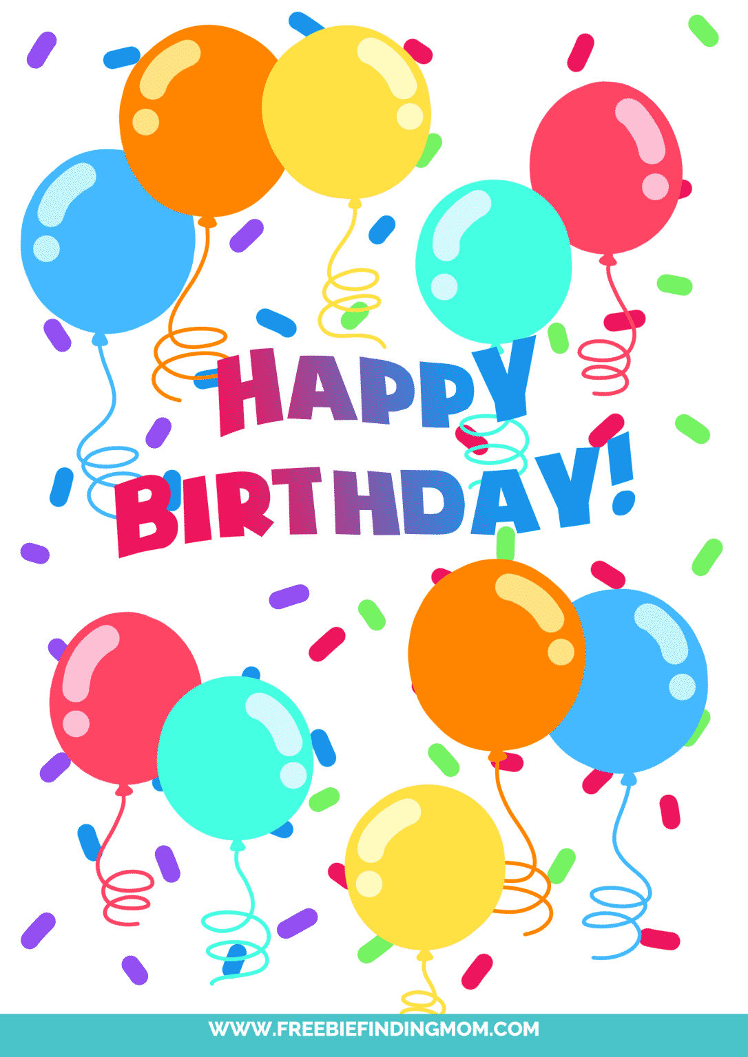 Happy Birthday Printable Signs