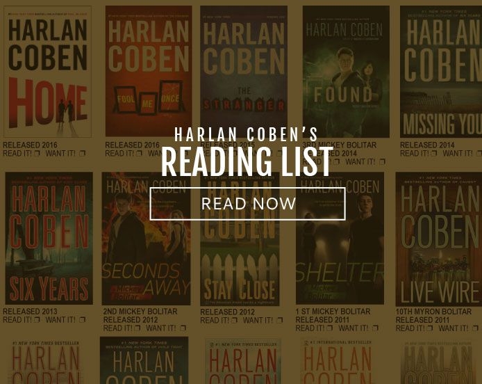 Harlan Coben Books In Order Printable List Printable Word Searches