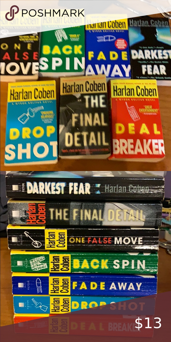 Harlan Coben Books In Order Printable List Printable Word Searches