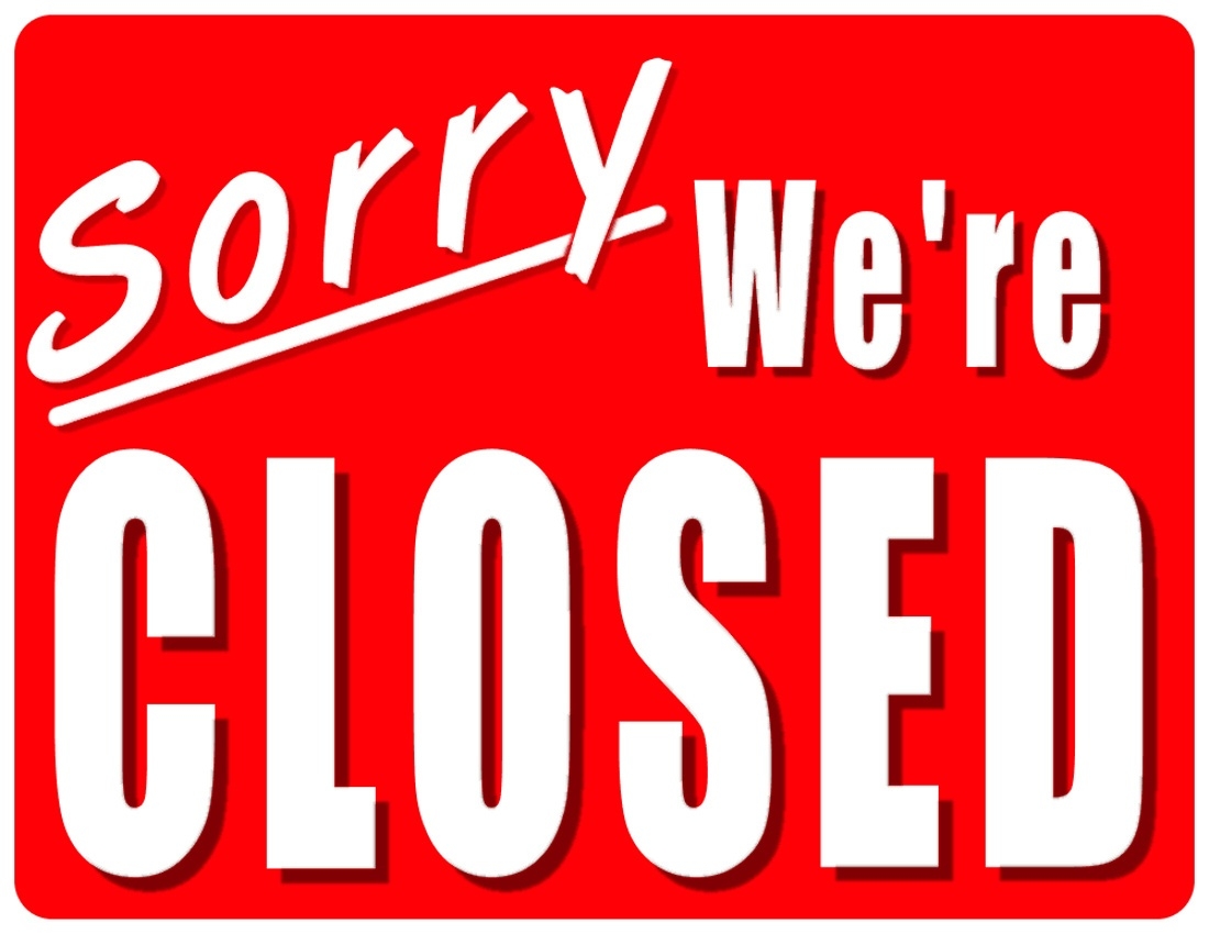 Holiday Closing Signs Templates Free Printable Closed 18 Free 